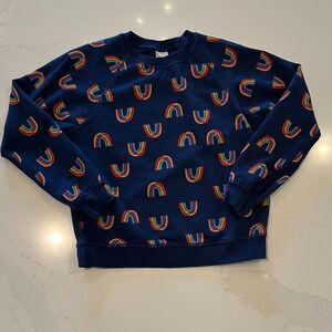 Girls’ Size 12 Hanna Andersson Rainbow Sweatshirt